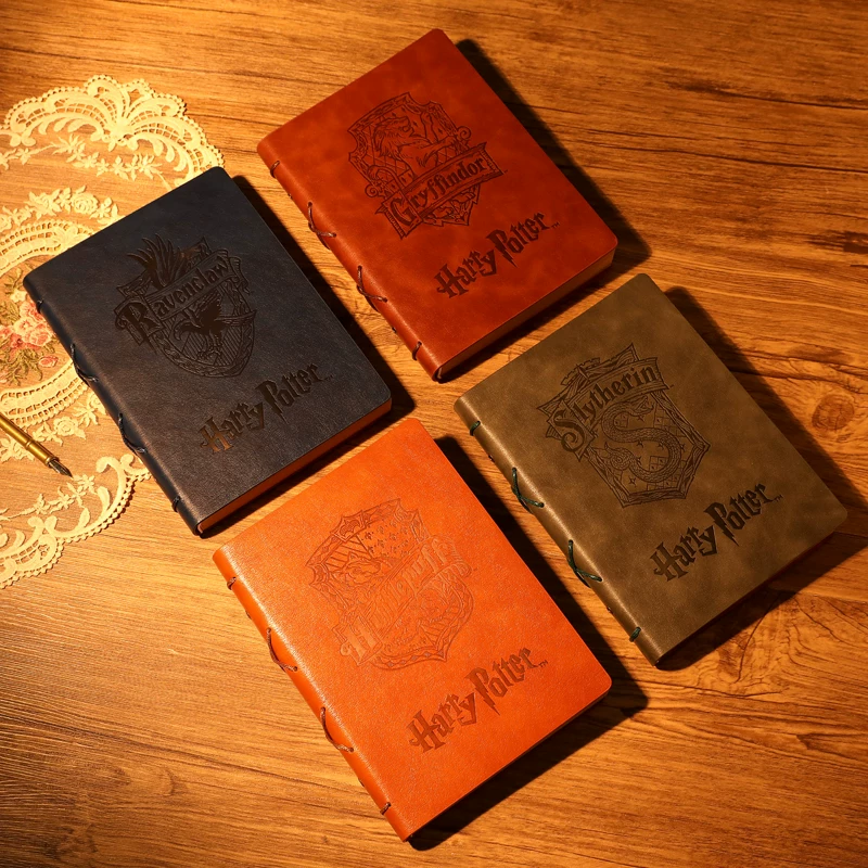 Retro book, magic laptop, Harry Potter