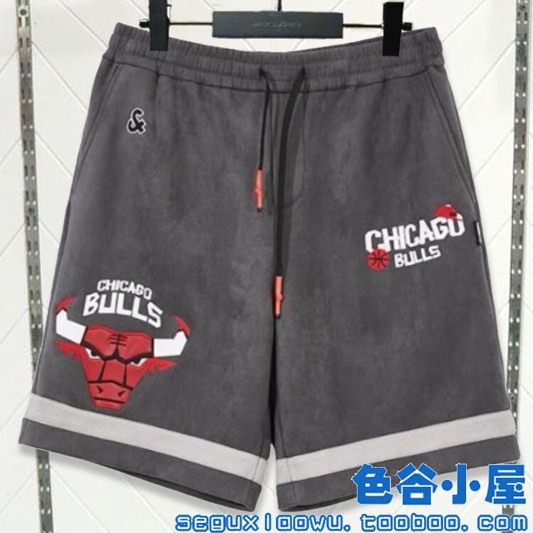 Jack Jones Co-Branded Loose-Fitting Sports Casual Shorts 22319F001 22419F005-X