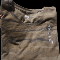 Young camouflage color Foreign Trade mens clothing export German T-shirt tail thin cotton sports loose short sleeves