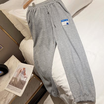 2021 New wide leg pants women Spring and Autumn summer increase fat loose straight tube thin casual leg pants sports pants