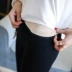 Quần legging nữ mặc mùa đông cộng nhung nhung dày mm cộng với phân XL ấm chân mỏng 9 quần cotton quần legging ngố Quần tây thường