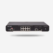The sharp Jettier RG-NBS210F-E Enterprise-class 8-port 100 trillion dual-layer network management type switch supports one-click VLAN