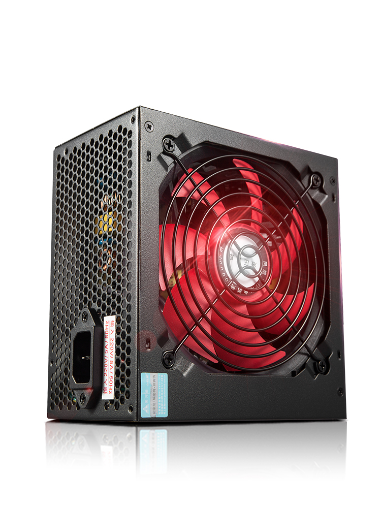 Jinhetian Smart Core 680Gtx Desktop Computer Power Supply Rated at 500W Silent Power Supply with a Peak Power of 600W