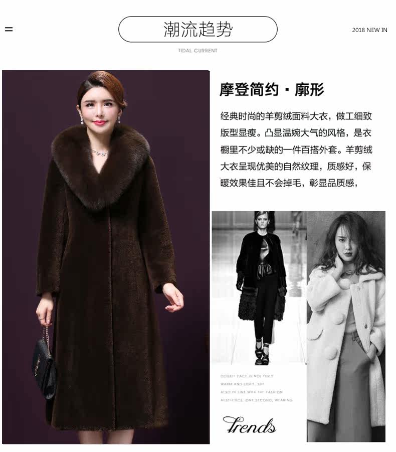 Manteau de fourrure femme - Ref 3173390 Image 8