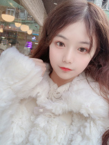 2021 new winter Lamb hair short coat small man imitation fur coat horn buckle fur one coat women