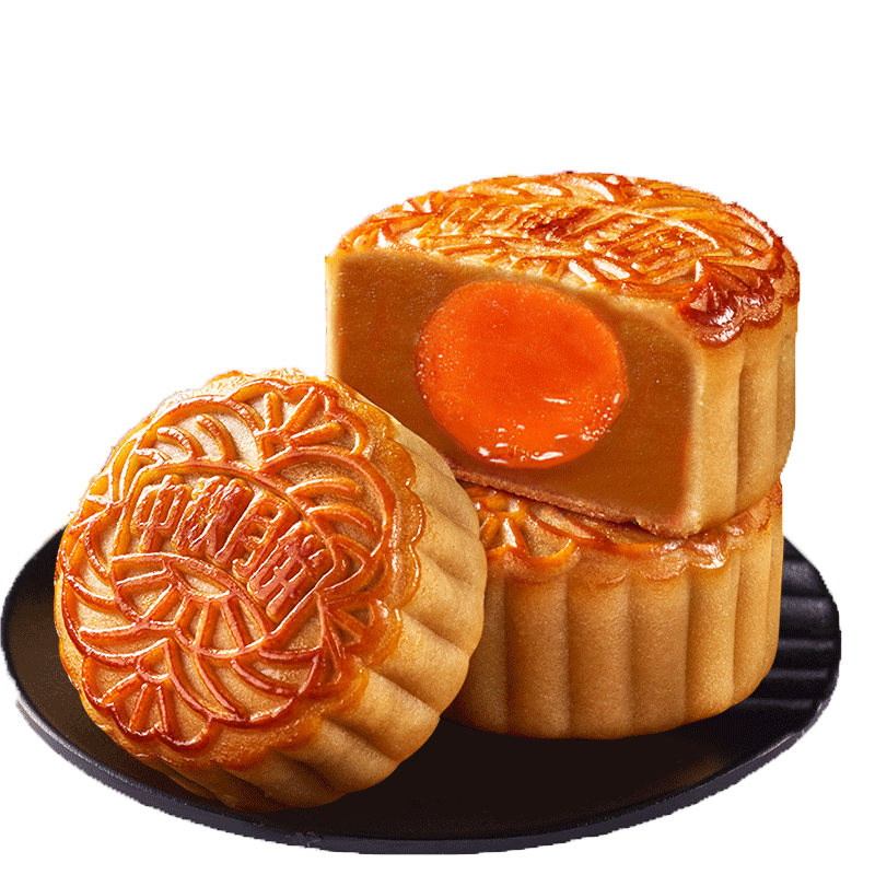 比比赞 广式蛋黄莲蓉月饼 3个散装 双重优惠折后￥1.9包邮