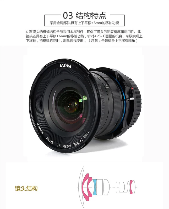 laowa cũ ếch F4 vi-SLR 15mm tiêu cự cố định Chân dung Phong cảnh 1: 1 siêu góc rộng ống kính macro xây dựng thay đổi - Máy ảnh SLR