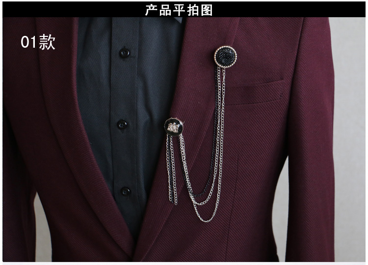 Broche homme en Matériau mixte - Ref 1173069 Image 48