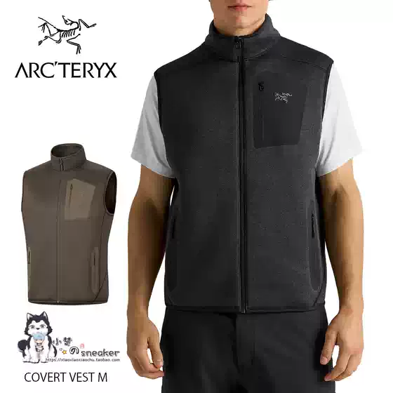 Arcteryx Covert Vest Casual Fleece Warm Zipper Sleeveless Vest 26 Men's Model
