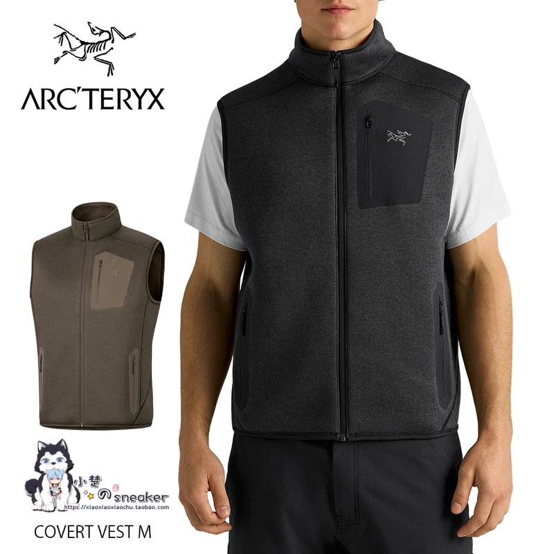 Arcteryx Covert Vest Casual Fleece Warm Zipper Sleeveless Vest 26 Men's Model