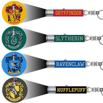 Harry Potter Around Warner Flashlight Keychain Small Pendant Gryffindor Slytherin Childrens Day Gifts