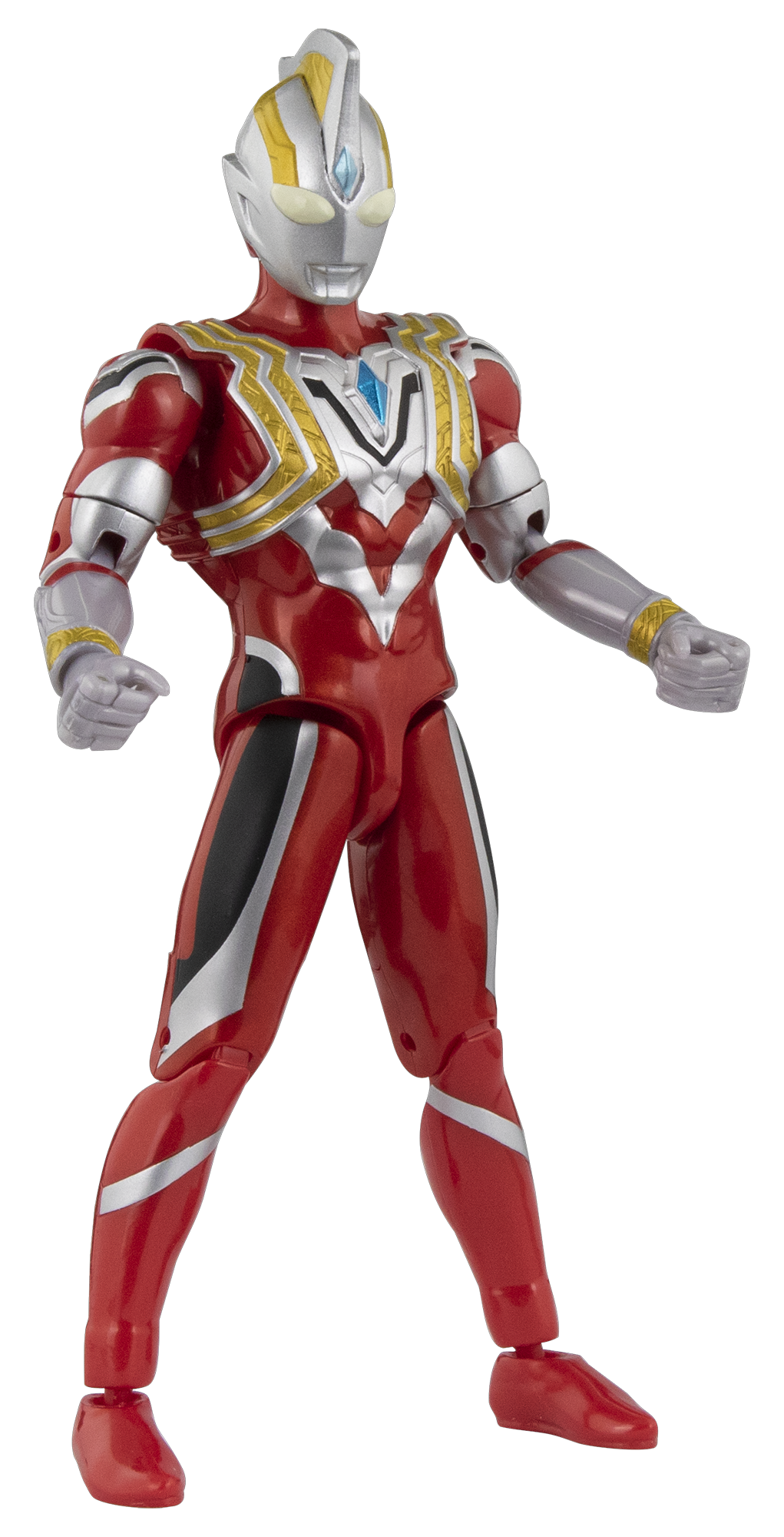 Bandai, Ultra, мощный подвижный Ультрамен Тига, DeluxeEdition