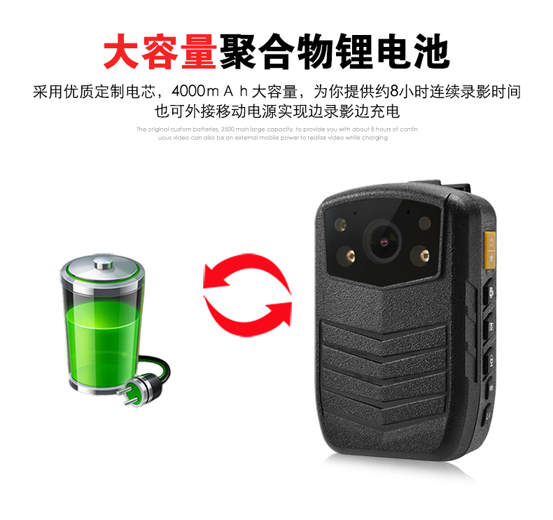 Forsafe D1 ghi âm trực tiếp gps theo dõi thực thi pháp luật trợ lý cầm tay di động đêm hồng ngoại camera - Máy quay video kỹ thuật số may quay sony