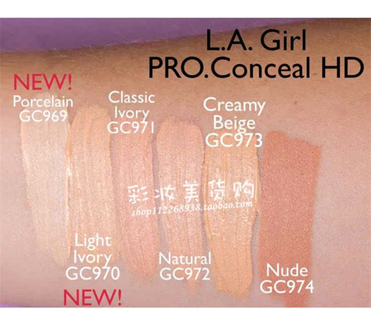 Mỹ LA LA Cô Gái HD PRO Che Khuyết Điểm HD Multi-Concealer Che Khuyết Điểm 8 Gam Công Suất Sửa Chữa