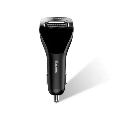 倍思車載藍牙接收器mp3播放器aux點煙器usb快充手機通用汽車用藍牙5 0無失真音質車充支持u盤通話語音免提