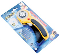 Imported Japanese OLFA European hair hob RTY-2 DX protective wheel knife labor-saving durable 45MM round blade