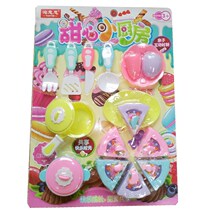 Girl Baby Boy Over Home Kitchen Cutlery Emulation Cake Chiche Cheesesee Children Cut Cake Toys