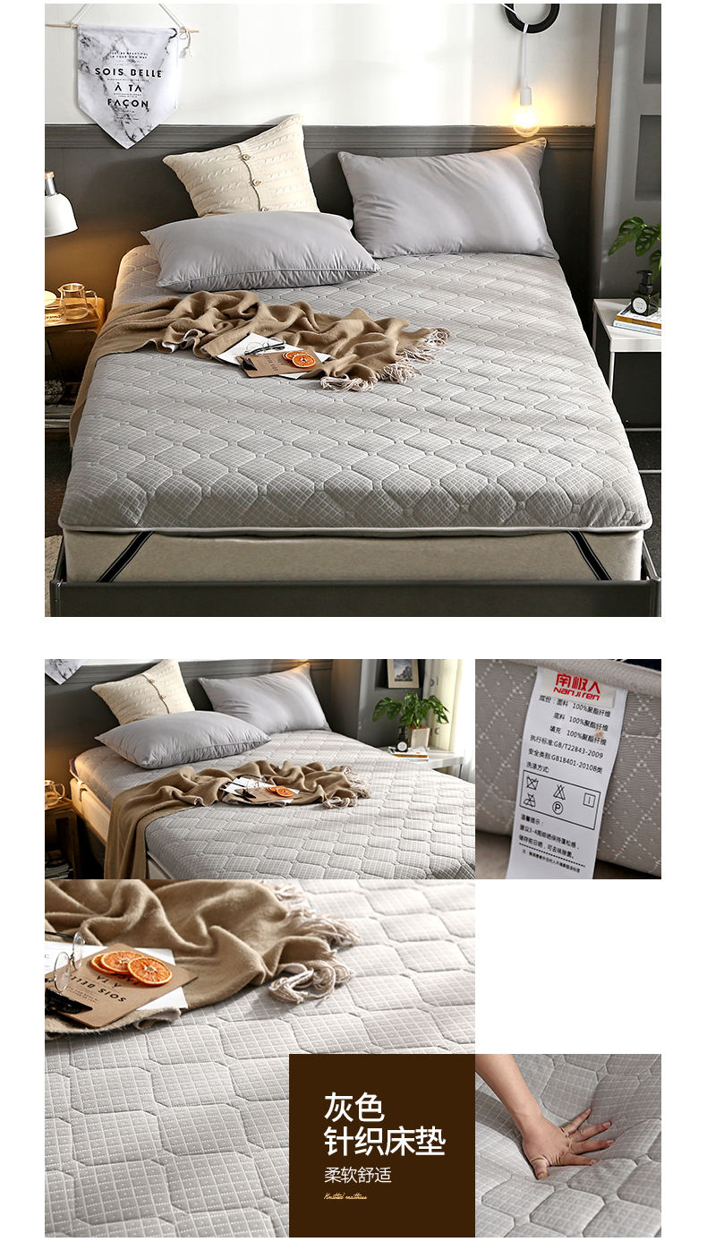Tatami giường nệm 1.8m 2m đôi miếng đệm đơn xốp Simmons nệm 1,2 sinh viên ký túc xá 1,5m con trai - Nệm đệm điện sưởi ấm