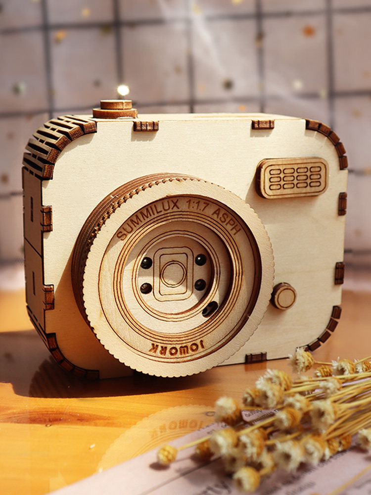 Children's gift custom DIY music box Handmade gift box Kindergarten primary school creative music box Female gift products