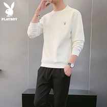 Floral Playboy Men Leisure Suite Spring Youth Sport Trend with handsome Fashion Fashion Spring Fashion Clothing set