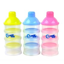 With Bay Milk Powder GPP Powdered Milk Powder Box Portable Large Capacity Baby Newborn Supplies Three Arbitrary Babies