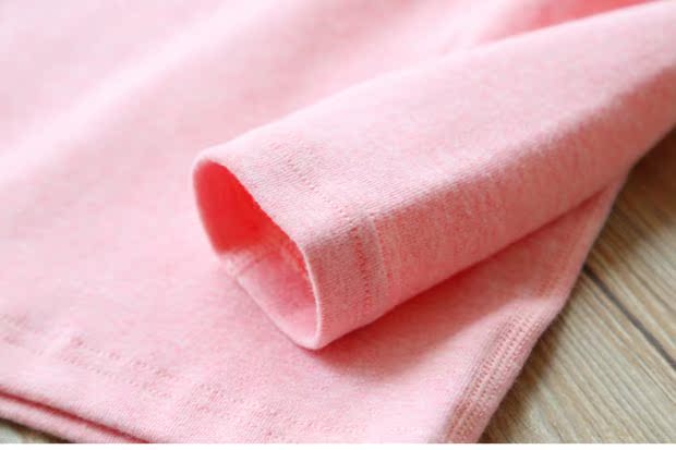 Đồ lót bé gái đặt màu cotton trong quần áo trẻ em nhà lớn áo len cotton quần áo mùa thu quần dài đồ ngủ ấm áp hai mảnh thời trang bé gái