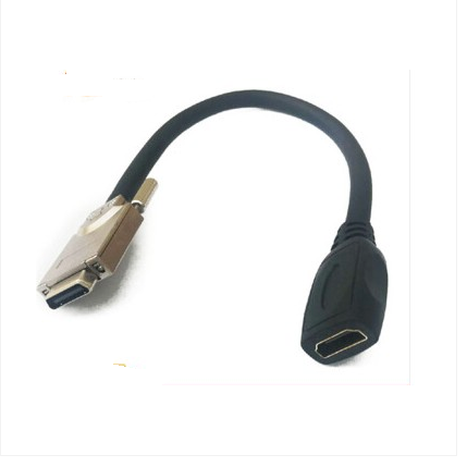 Huawei film conference lens line HD-VI turn to HDMI conversion line VPC600 620 camera pick up terminal