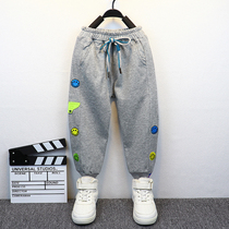 Boys pants spring and autumn loose 2021 New 3 year old baby casual trousers 9 fashionable childrens sports pants