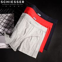 Germany Shuya underwear mens pure cotton boxer shorts breathable spring life year red mens boxer shorts