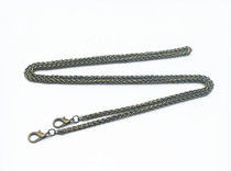 120cm Bronze Twist Chain Messenger Bag Chain Single Buy Chain Accessories Shoulder Strap Chain Metal Chain