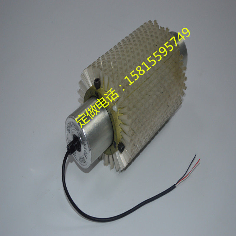 Custom electric built-in cleaning machine roller can throttle power brush rotation sweeping waterproof roller motors