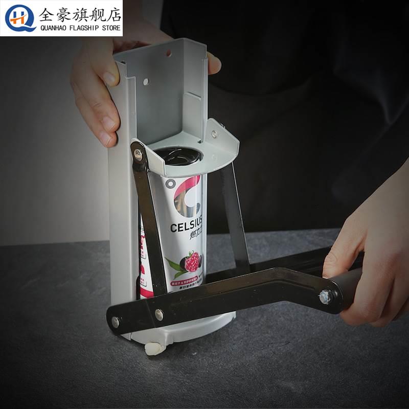 キッチンクリエイティブ壁掛けアルミ缶圧縮機缶圧縮平坦化アーティファクト省力家庭用アクセサリー