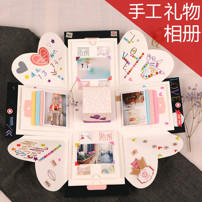 explosion box for birthday girl