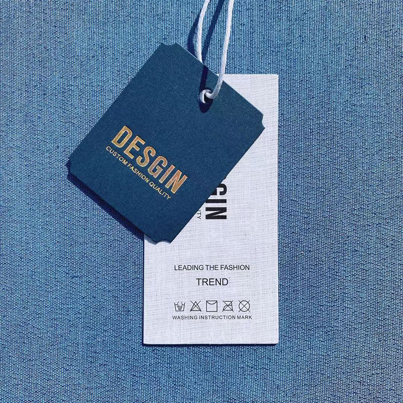 Clothing listing women's clothing hanging card clothing label children's clothing custom-made tag trademark custom logo free design printing