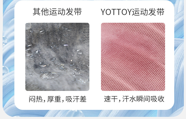 повязка на голову 运动吸汗发带止汗带头带女男防汗头带头巾束发跑步头带健身导汗带