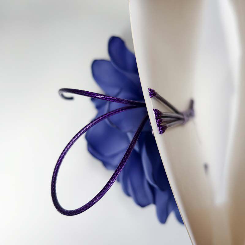 Zara Flower Fabric Earrings‎ And Chocker Necklace Set The Zara Flower Necklace✨ — Camille main image 3