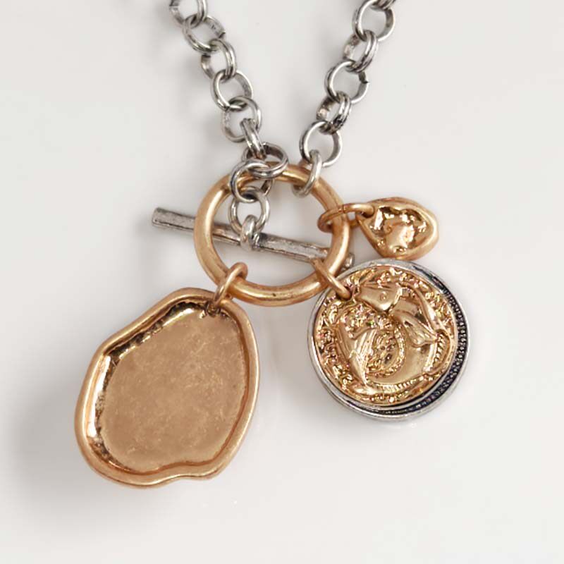 New Zara Charms Convertible Pendant Necklace Retro Women  display picture 1