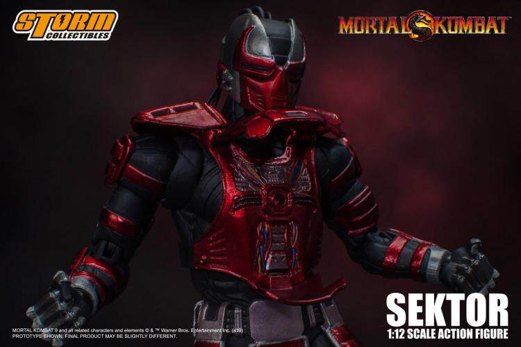 1/12 Scale Storm Toys SEKTOR MORTAL KOMBAT Action Figure IN STOCK