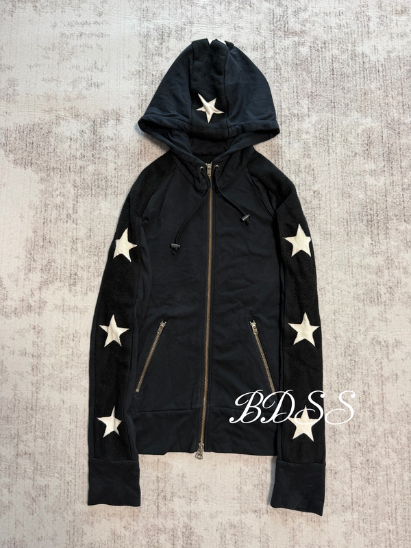 「Lgb」 Bdss Independent Ss00 Zip Boxer Parka Hoodie Pentagram Hooded Sweatshirt 「Lgb」 Bdss Independent Ss00 Zip Boxer Parka Hoodie Pentagram Hooded Sweatshirt
