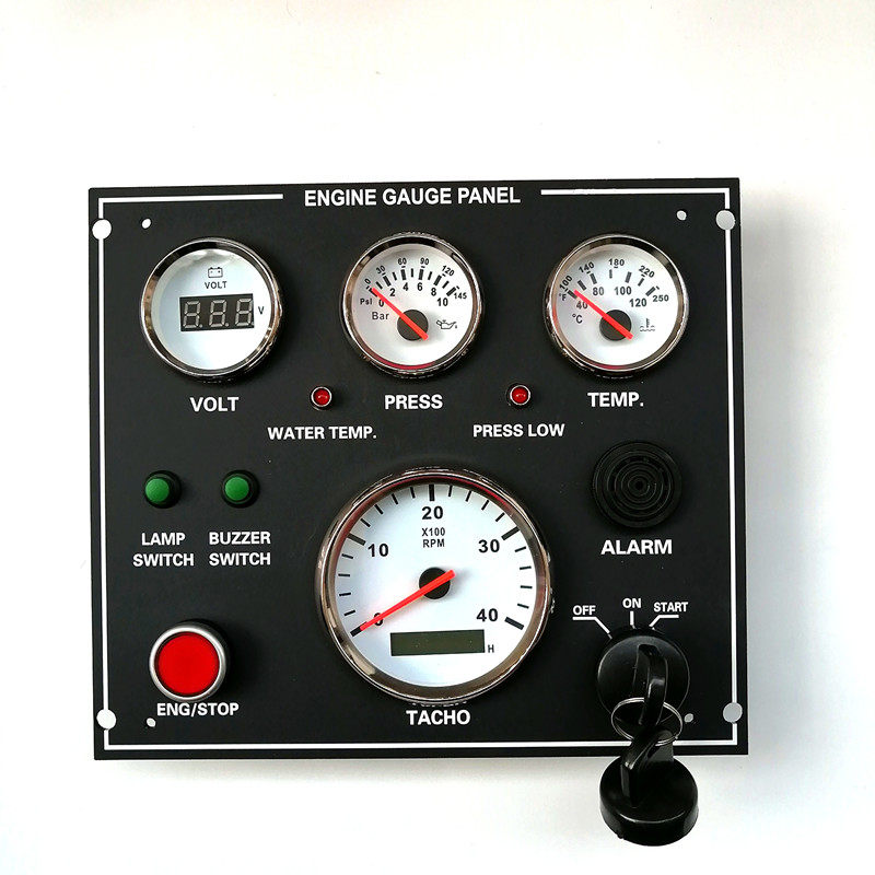 250*200 size marine instrument panel inside and outside the ship engine gasoline vehicle diesel engine engine general control panel
