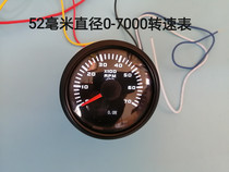 52mm adjustable speed ratio diesel gasoline engine tachometer car marine Modification 12 24v Universal waterproof