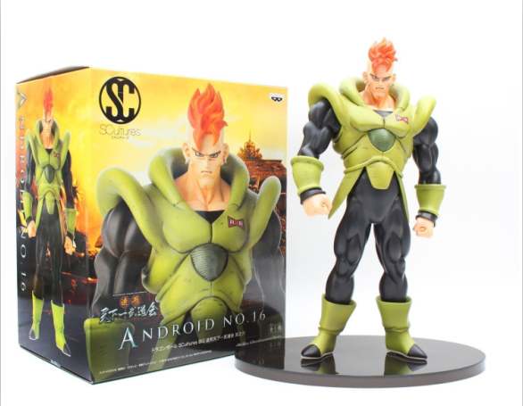 孩仕宝 玩具模型眼镜厂七龙珠sc造型天下一武道会1 人造人16号