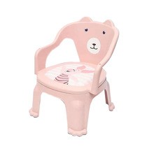 Infants and children baby eating table dining chair cartoon called backrest seat plastic stool safe eating small bench