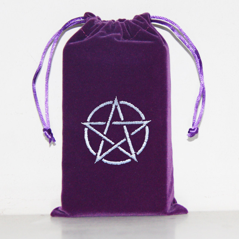 Tarot peripheral flower shadow card bag Witt Classic Witt Tarot special card bag Board game peripheral high-quality card set