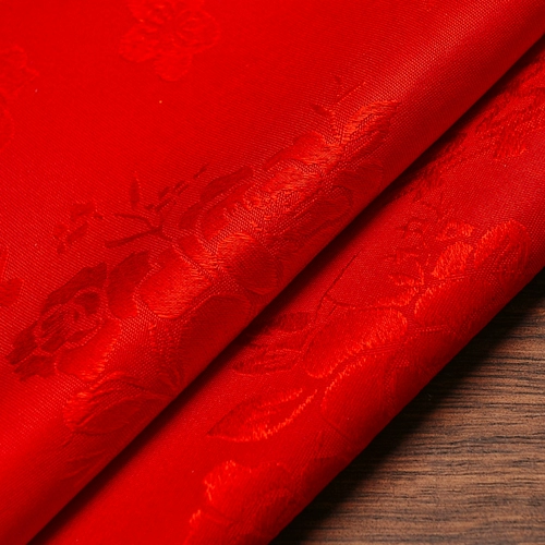 Платка ручной воды брак красный китайский hi -tzu 鸳 Dragon и Phoenix Свадебная невеста Женщина свадебные свадебные запасы Daquan