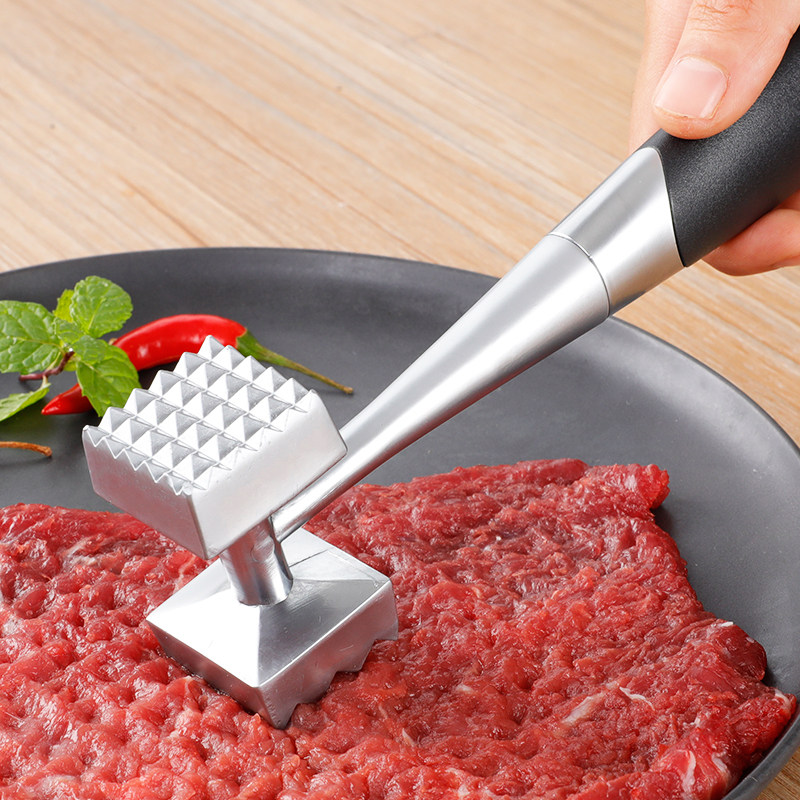 Doublesided pine meat hammer steak hammer Stainless steel zinc alloy