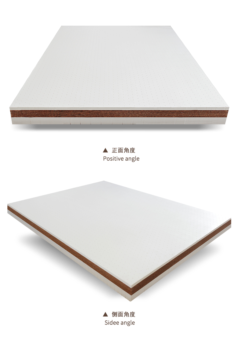 Golden Oak Thái Lan cao su thiên nhiên xơ dừa nệm mét Simmons nệm cao su 1.8m1.5m phần cứng kép sử dụng và phần mềm - Nệm đệm sưởi điện