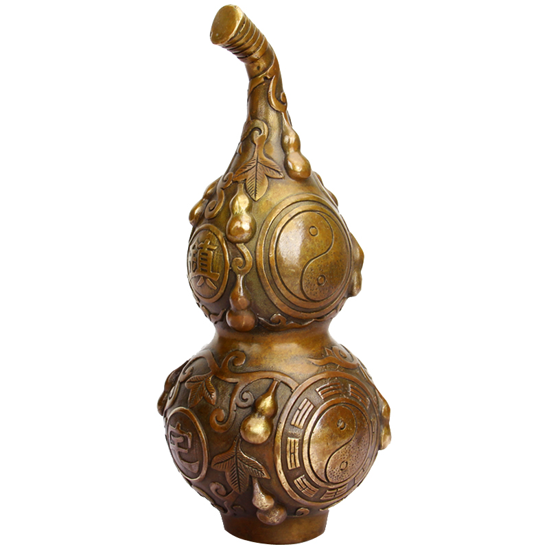 Bronze Plinth Pendulum of the Five Emperors Hanging Decoration Treasure Gossip Bronze Plinth