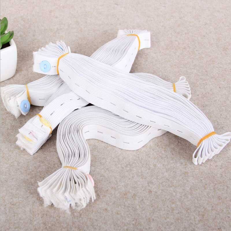 Baby Diaper Button Newborn Adjustable Elastic Band Fixation With Baby Diaper Strap Mesocordon Strap Elastic