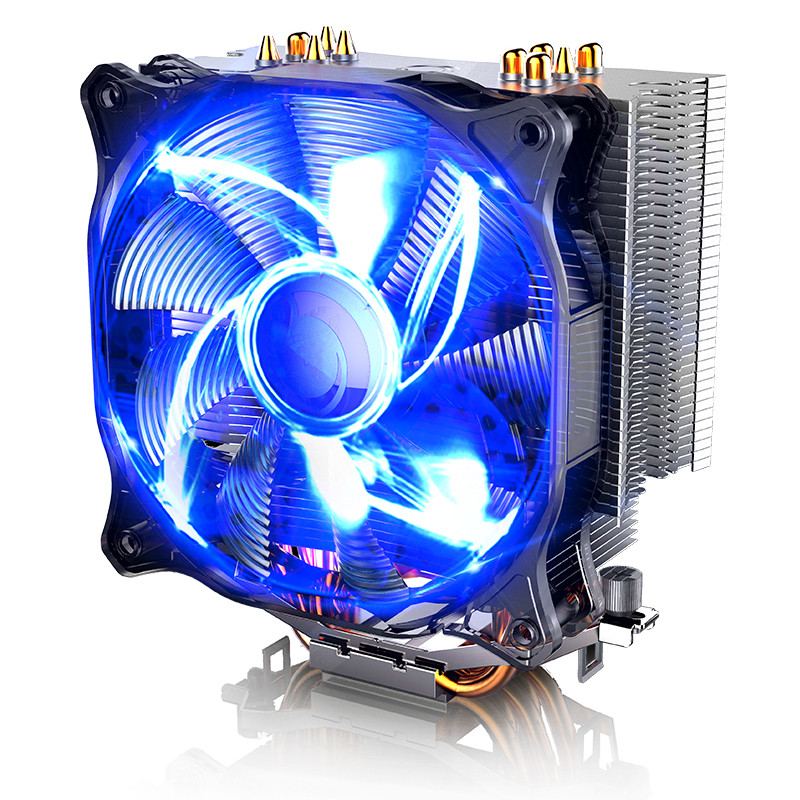 Five heat pipe CPU radiator multiplatform AMD AM4 INTEL 115X first horse snow 130 tower